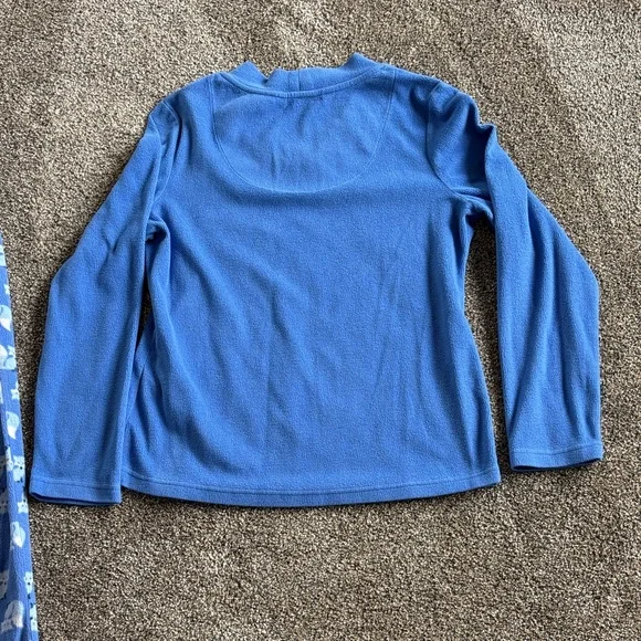 Women's Blue Pajama Set - Picture 5 of 8